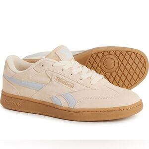 Reebok Woman’s Cream and Tan Sneakers